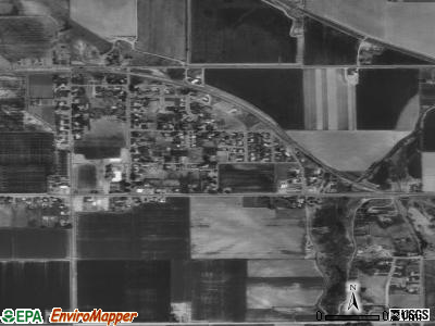 Greenleaf satellite photo by USGS