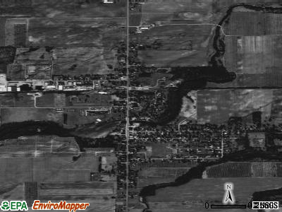 Lyndonville satellite photo by USGS