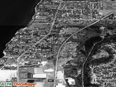 Shoreham satellite photo by USGS