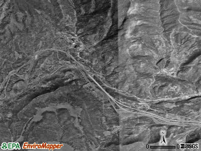 Glorieta satellite photo by USGS