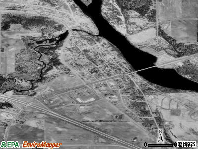 Clearwater satellite photo by USGS