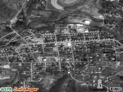 Herminie satellite photo by USGS