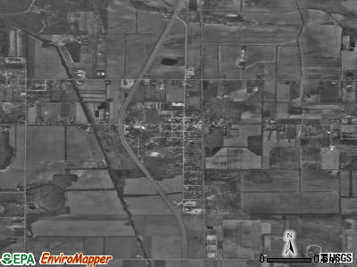 Lake Village satellite photo by USGS