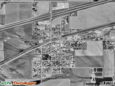 Keenesburg satellite photo by USGS