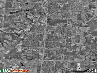 Grandview satellite photo by USGS