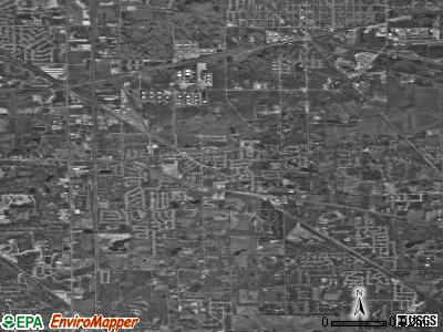 Schererville satellite photo by USGS
