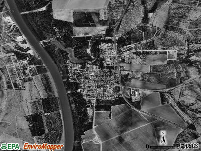 San Ignacio satellite photo by USGS