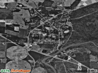 Newton satellite photo by USGS