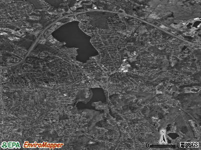 Wakefield satellite photo by USGS