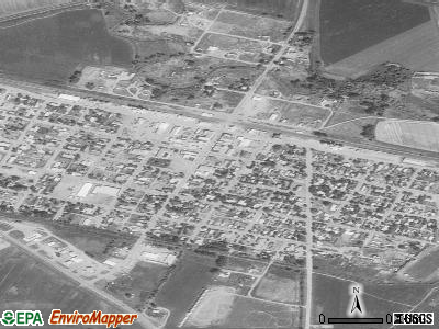 Harlem satellite photo by USGS