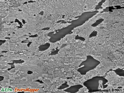Emily satellite photo by USGS