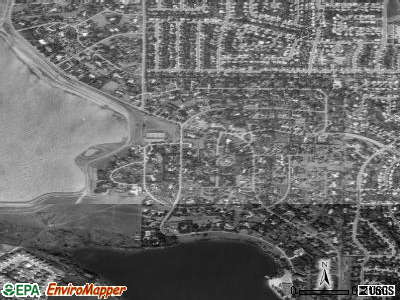 Bow Mar satellite photo by USGS