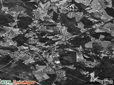 Norris satellite photo by USGS