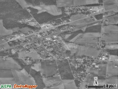 Lucama satellite photo by USGS