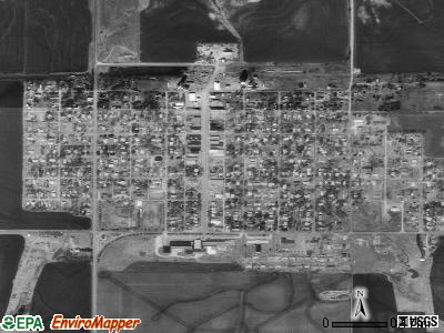 Garber satellite photo by USGS
