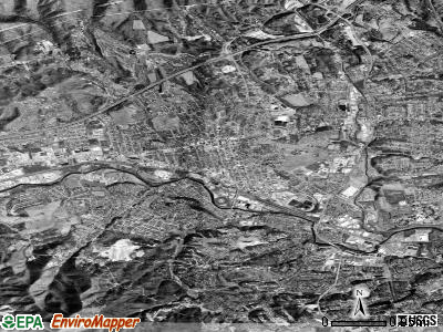 Salem satellite photo by USGS