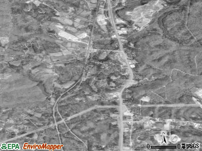 Van Buren satellite photo by USGS