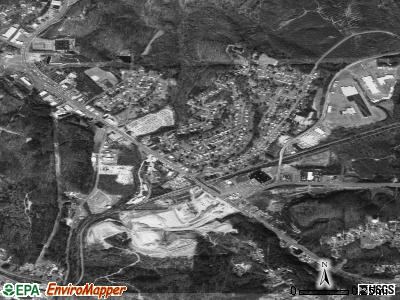 Villa Heights satellite photo by USGS