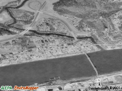 Chesapeake satellite photo by USGS
