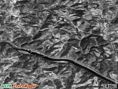 Marshall satellite photo by USGS