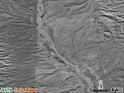 Tonto Basin satellite photo by USGS