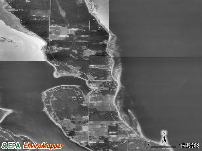 Marrowstone satellite photo by USGS