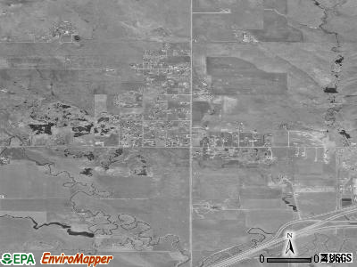 Ashland Heights satellite photo by USGS