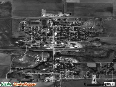 Sharon Springs satellite photo by USGS