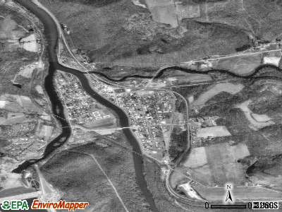 Confluence satellite photo by USGS