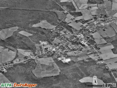 Woodland satellite photo by USGS