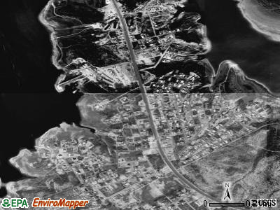 Falcon Lake Estates satellite photo by USGS