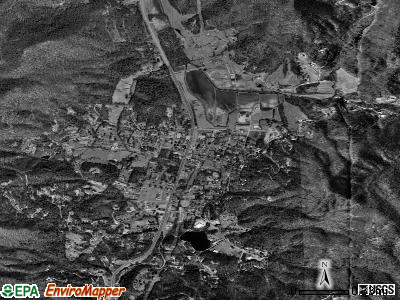 Mountain City satellite photo by USGS