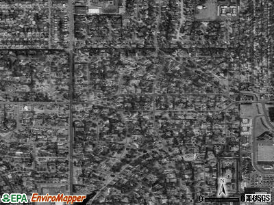 Eastborough satellite photo by USGS