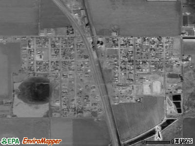 Kress satellite photo by USGS