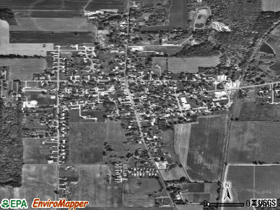 Marshallville satellite photo by USGS