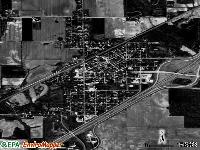 Livingston satellite photo by USGS