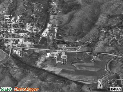 Nashville satellite photo by USGS