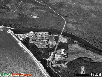Taholah satellite photo by USGS