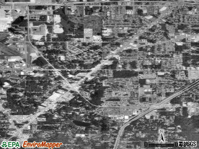Paine Field-Lake Stickney satellite photo by USGS