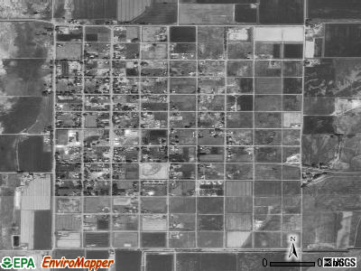 Sanford satellite photo by USGS