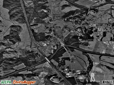 Resaca satellite photo by USGS