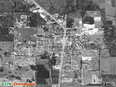 Fouke satellite photo by USGS