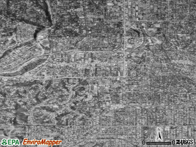 South Pasadena satellite photo by USGS