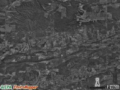Lost City satellite photo by USGS