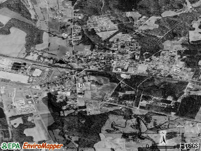 Cleveland satellite photo by USGS