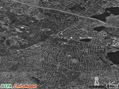 Belmont satellite photo by USGS