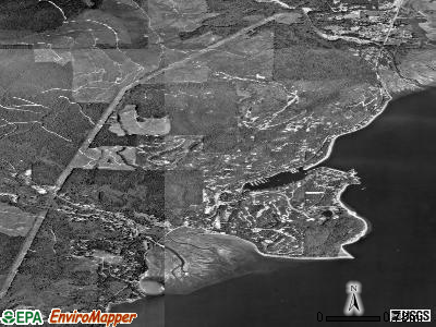 Brinnon satellite photo by USGS