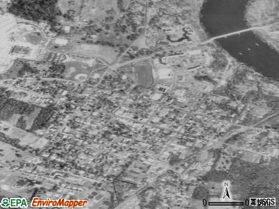 Shepherdstown satellite photo by USGS