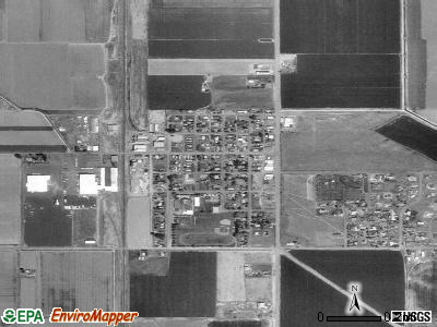 Culver satellite photo by USGS