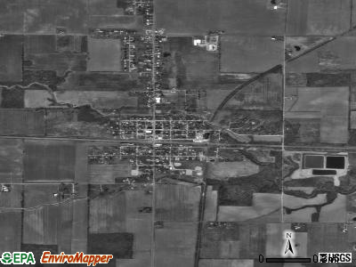 Sherwood satellite photo by USGS
